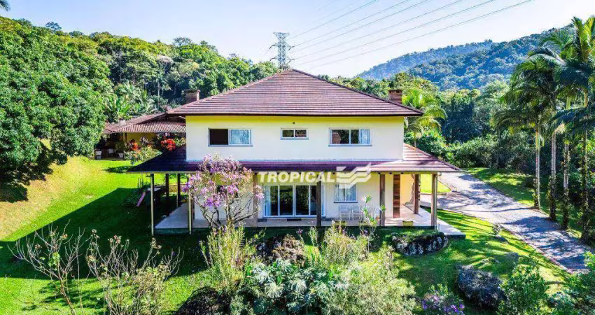 Sítio à venda, 46484 m² por r$ 3.500.000,00 - itoupava central - blumenau/sc