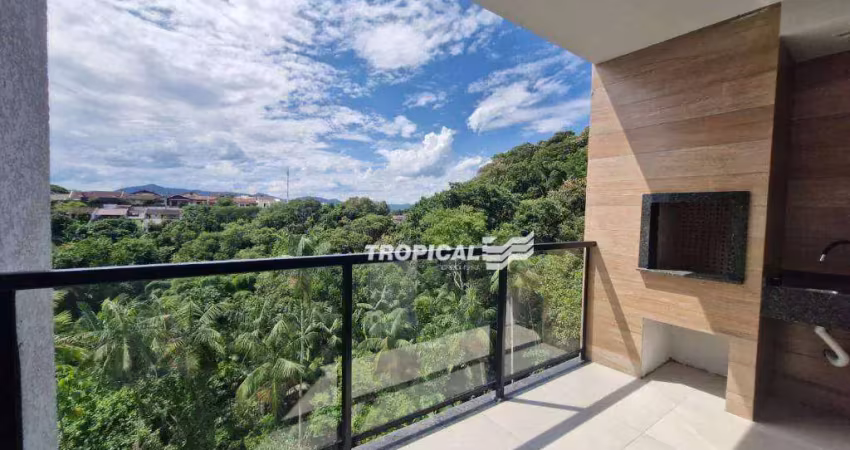 Apartamento com 2 dormitórios para alugar, 60 m² por r$ 2.255,00/mês - itoupava norte - blumenau/sc