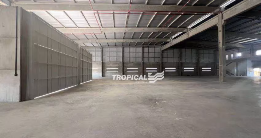 Galpão para alugar, 1100 m² por r$ 25.580,00/mês - belchior baixo - gaspar/sc