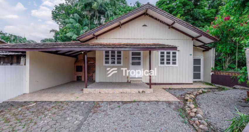 Casa com 2 dormitórios para alugar, 102 m² por r$ 2.200,00/mês - centro - blumenau/sc