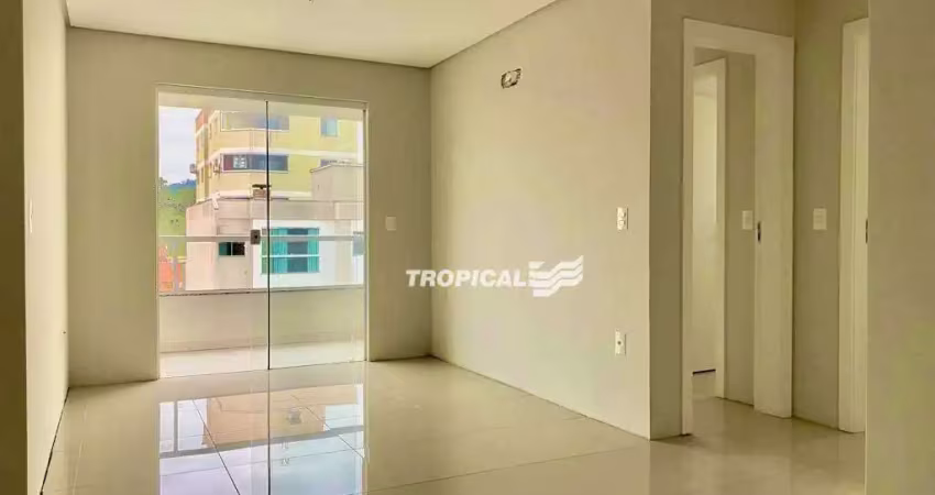 Apartamento com 2 dormitórios à venda, 66 m² por r$ 330.000,00 - passo manso - blumenau/sc
