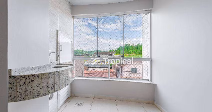 Apartamento com 2 dormitórios para alugar, 77 m² por R$ 2.223,10/mês - Itoupava Norte - Blumenau/SC