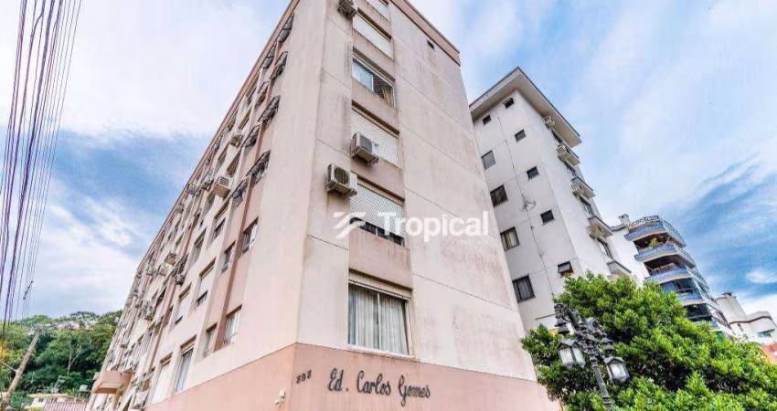 Apartamento com 1 dormitório para alugar, 45 m² por R$ 1.820,93/mês - Ponta Aguda - Blumenau/SC