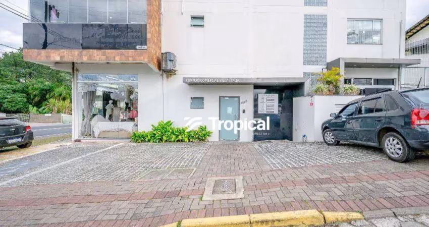Sala para alugar, 48 m² por r$ 1.680,00/mês - velha - blumenau/sc