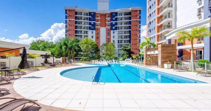 Apartamento com 2 dormitórios para alugar, 51 m² por r$ 2.880,00/mês - água verde - blumenau/sc