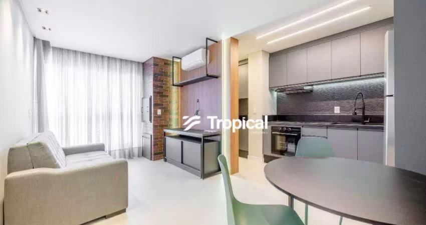 Apartamento com 1 dormitório para alugar, 54 m² por r$ 3.336,13/mês - itoupava seca - blumenau/sc