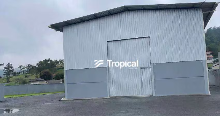 Galpão para alugar, 300 m² por r$ 7.500,00/mês - fidélis - blumenau/sc