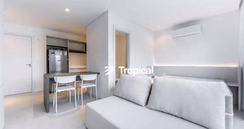 Apartamento com 1 dormitório para alugar, 34 m² por r$ 2.190,00/mês - garcia - blumenau/sc