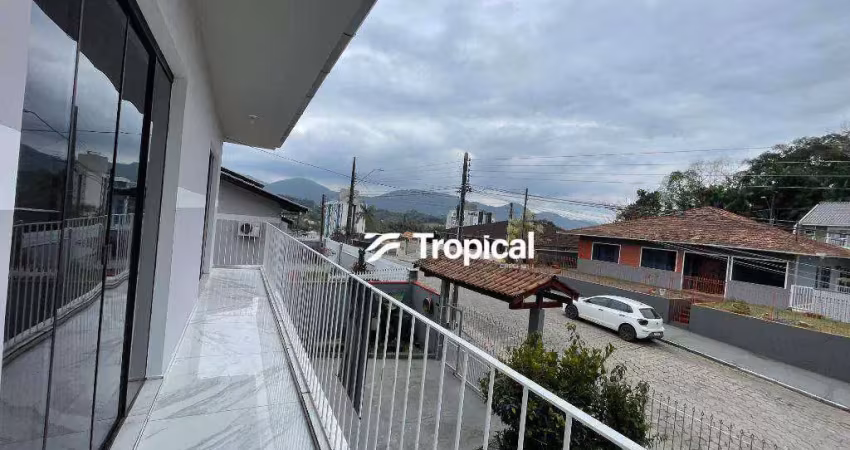 Apartamento com 2 dormitórios para alugar, 70 m² por r$ 1.800,00/mês - itoupava central - blumenau/sc