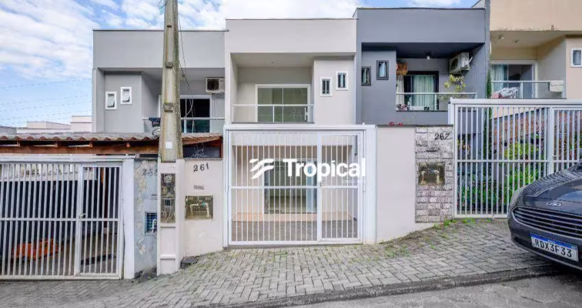 Sobrado com 2 dormitórios para alugar, 82 m² por r$ 2.600,00/mês - itoupavazinha - blumenau/sc