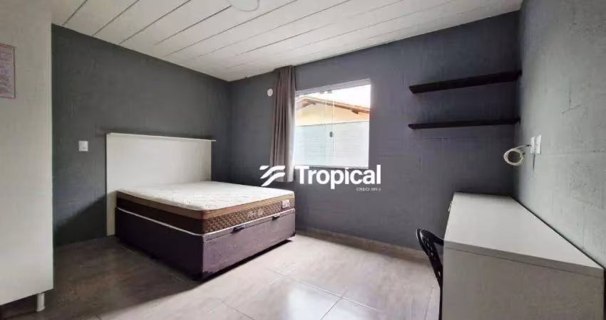 Apartamento com 1 dormitório para alugar, 47 m² por r$ 1.615,00/mês - água verde - blumenau/sc