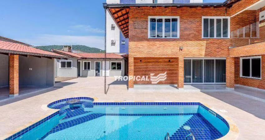 Casa com 5 dormitórios, 420 m² - venda por r$ 1.950.000,00 ou aluguel por r$ 12.077,92/mês - garcia - blumenau/sc