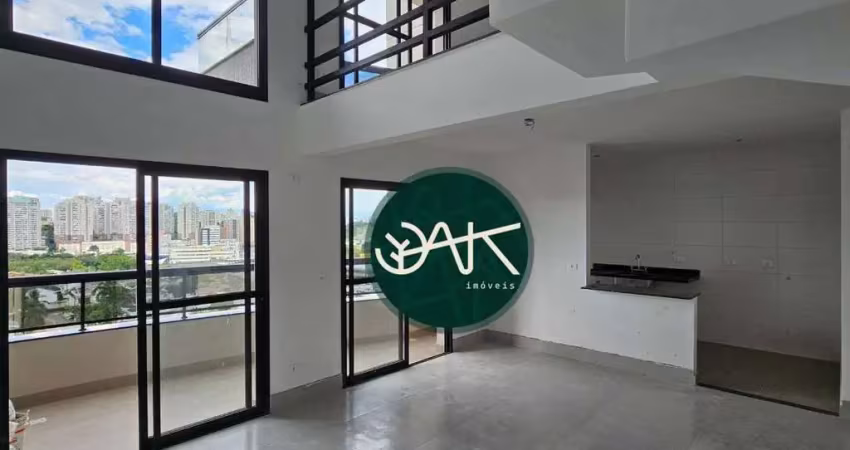 Apartamento duplex com 1 dormitório para alugar, 94 m² por r$ 4.790,00/mês - jardim aquarius - são josé dos campos/sp