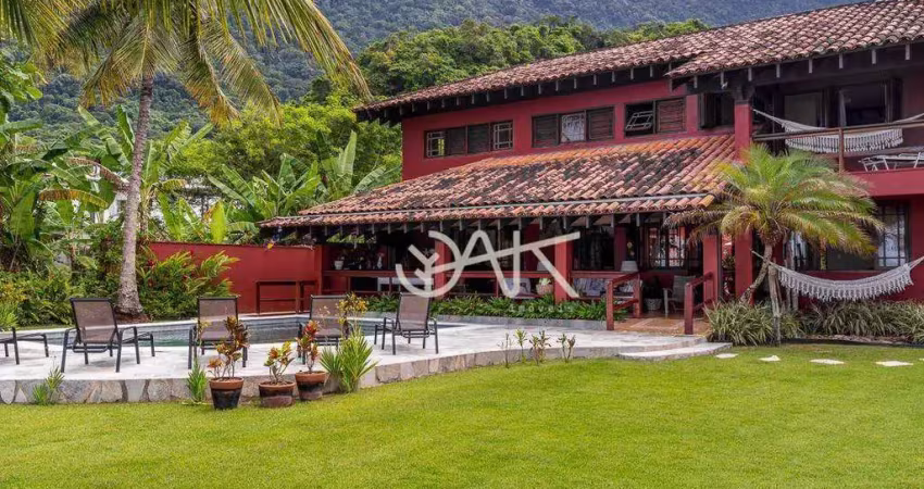 Casa com 5 dormitórios à venda, 576 m² por R$ 10.000.000,00 - Guaecá - São Sebastião/SP