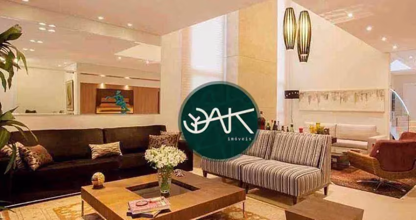 Casa com 4 dormitórios à venda, 400 m² por r$ 3.700.000,00 - jardim do golfe - são josé dos campos/sp