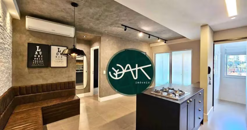 Apartamento com 1 dormitório à venda, 57 m² por R$ 699.000,00 - Vila Ema - São José dos Campos/SP