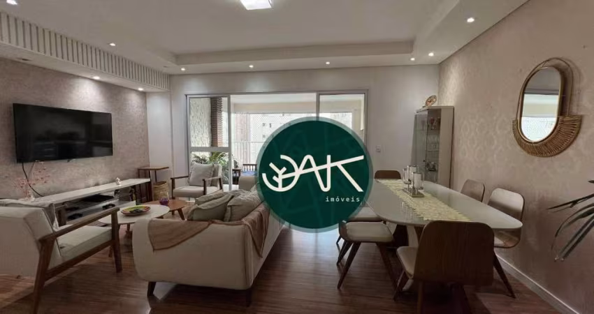 Apartamento com 3 dormitórios à venda, 122 m² por R$ 1.230.000 - Jardim das Indústrias - São José dos Campos/SP