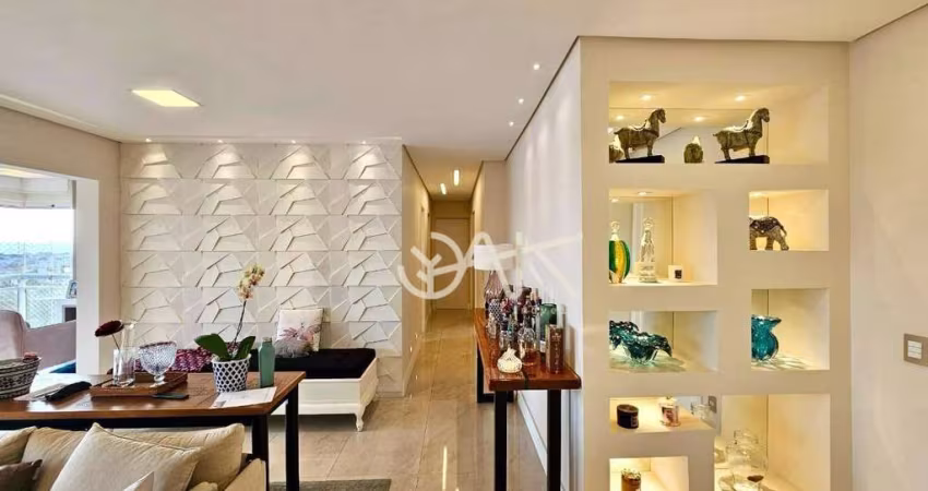 Apartamento com 3 dormitórios, 152 m² - venda por R$ 1.800.000,00 ou aluguel por R$ 9.200,00/mês - Condomínio Royal Park - São José dos Campos/SP