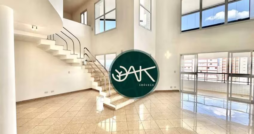 Apartamento duplex com 4 dormitórios à venda, 316 m² por r$ 2.200.000,00 - vila adyana - são josé dos campos/sp