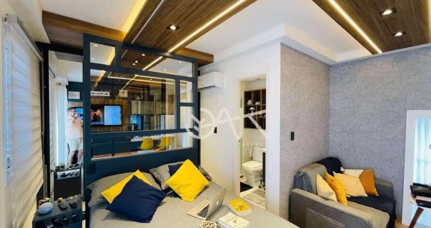 Apartamento com 1 dormitório à venda, 35 m² por R$ 590.000 - Condomínio Centro Empresarial Taquari - São José dos Campos/SP