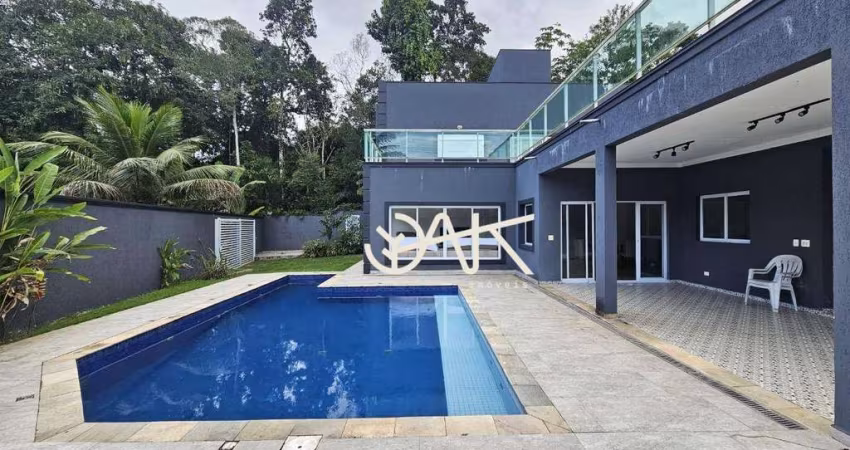 Casa com 4 dormitórios à venda, 361 m² por R$ 2.700.000 - Boracéia - São Sebastião/SP