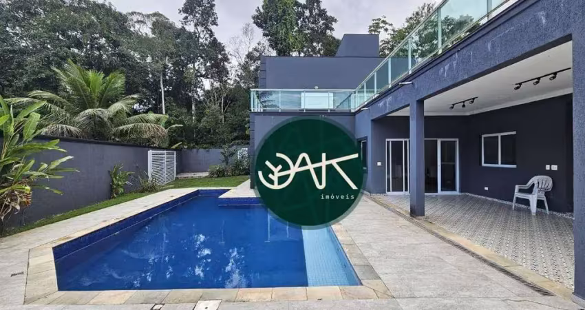 Casa com 4 dormitórios à venda, 361 m² por r$ 2.700.000 - boracéia - são sebastião/sp