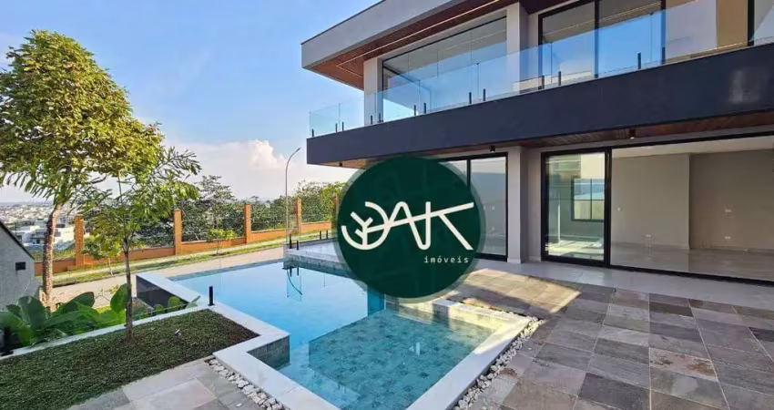 Casa com 5 dormitórios à venda, 490 m² por r$ 4.800.000,00 - condomínio residencial alphaville i - são josé dos campos/sp