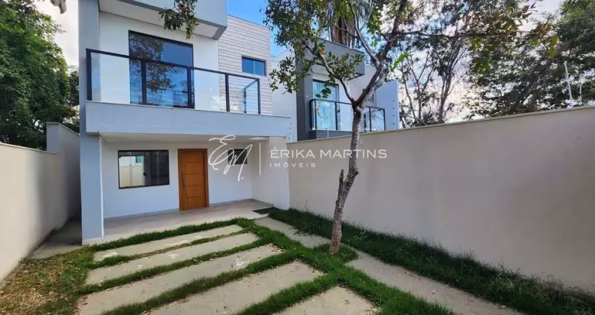 Casa 03 quartos sendo 1 suíte com varanda no jardim imperial - lagoa santa/mg