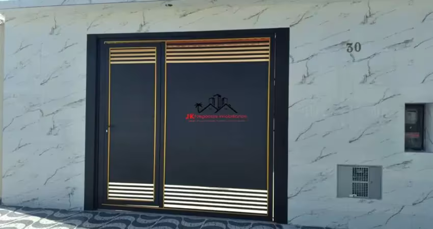 CASA NOVA Á VENDA NO BALNEÁRIO PLATAFORMA - R$ 429.900 MIL - COM PISCINA E CHURRASQUEIRA Á 300MTS DA PRAIA