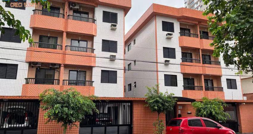 279mil - CANTO DO FORTE - SEMI MOBILIADO - SALA GRANDE - SACADA VISTA LIVRE PARA AV MAL MALLET - ACEITA BANCO