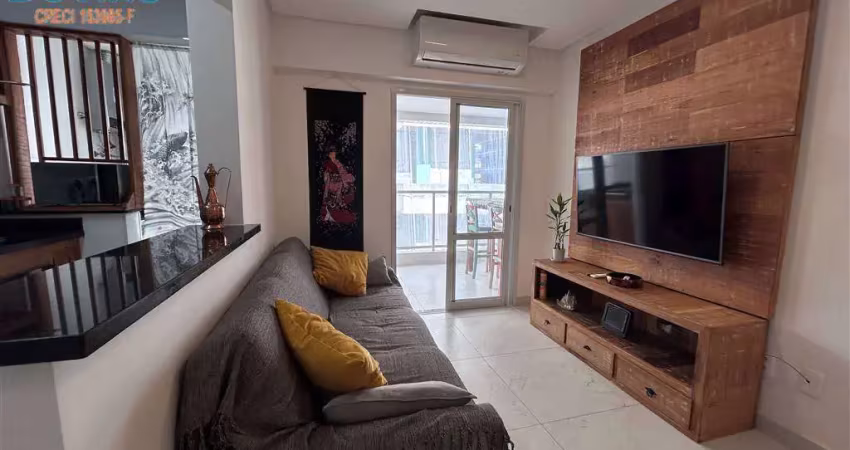 Apartamento 1 dormitório com suíte e lazer completo localizado no canto do forte - r$ 465mil