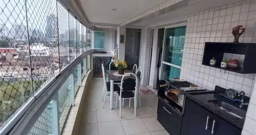 545mil a vista - apartamento mobilaido 2 quartos um suite sacada grande e gourmet com churrasqueira praia do canto do forte.