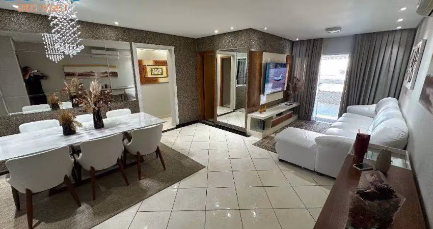 Apartamento porteira fechada - enorme - 3 suites 2 vagas sacada gourmet gigante - 100 metros do mar da vila tupi lazer - more em um apartamenotocom o prazer do espaço de uma casa.