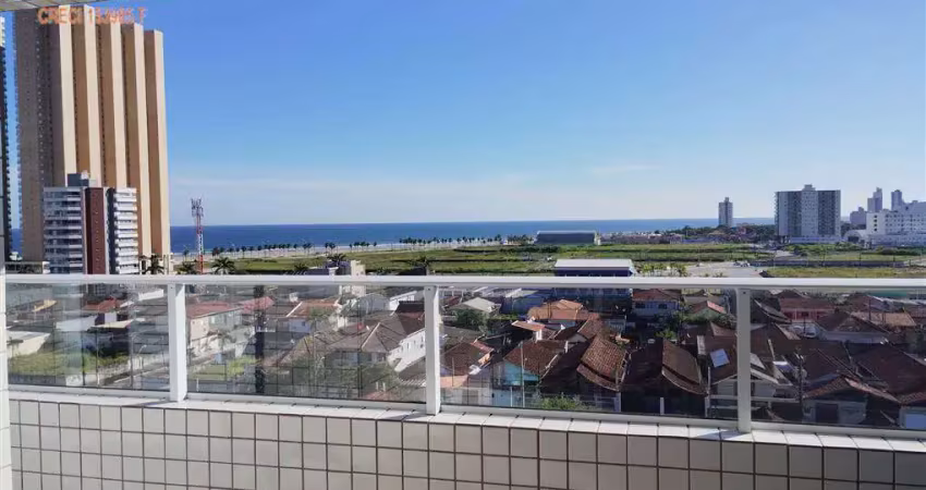 398mil - 2 dormitórios um suite - vista mar - sacada - lazer