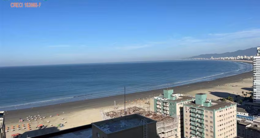 1700 milhão  - 3 suites - alto padrão - andar alto -  vista panorâmica do mar do Forte até Mongaguá - Lazer Completissimo