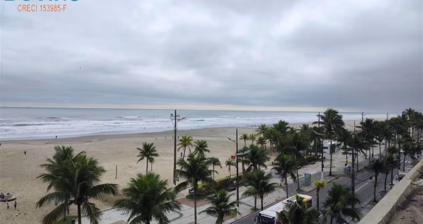 215mil - Kitnet frente mar  - vaga de garagem vista definitiva - mobiliada