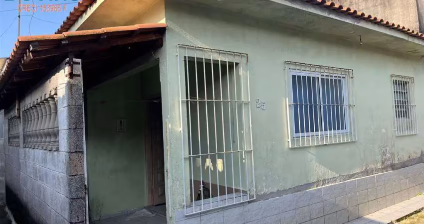 169mil a vista- casa térrea em condominio  - vila tupi  - 1 dormitório - lado praia - aceita financiamento bancário