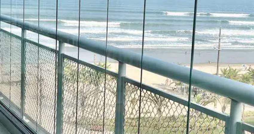 730 mil - excelente apartamento localizado na praia da tupi! prédio frente mar - lazer completo! *** vista livre ***