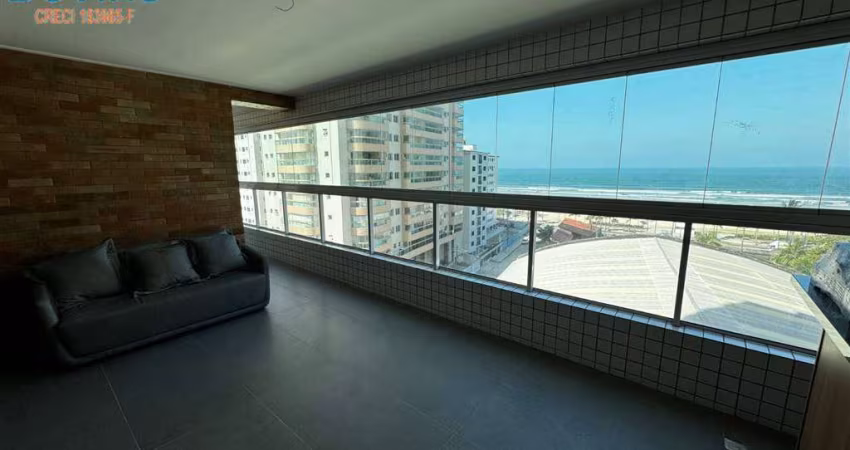 BELÍSSIMO APARTAMENTO ALTO PADRÃO VISTA MAR, 3 DORMITÓRIOS, 2 VAGAS DEMARCADAS, 100 METROS DA PRAOA DA AVIAÇÃO POR APENAS R$1.250.000 À VISTA OU PELOS BANCOS, ESTUDA PERMUTA POR IMÓVEIS E CARROS