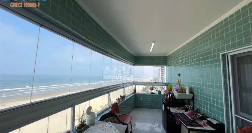 1.280 milhão - excelente apartamento frente total mar!  3 dormitórios sendo 3 suites- 3 vagas de garagem  demarcadas - lazer completo! 
localizado na praia da guilhermina.