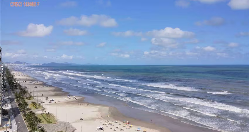 BELÍSSIMO APARTAMENTO COM FRENTE MAR, VARANDA GOURMET,  3 SUÍTES, 3 VAGAS DE GARAGEM, LAZER COMPLETO E PRONTO PARA MORAR POR R$1.370.000,00 À VISTA OU ENTRADA MAIS PARCELAMENTO DIRETO SEM BUROCRÁCIA