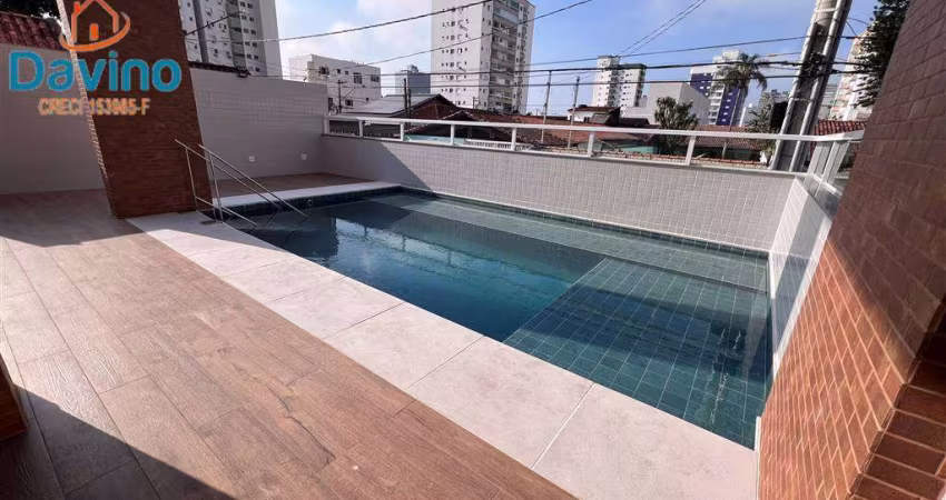 397,6mil - apartamentos novos 1 dormitório - 47m area util sacada gourmet lazer completo Praia da Vila Guilhermina