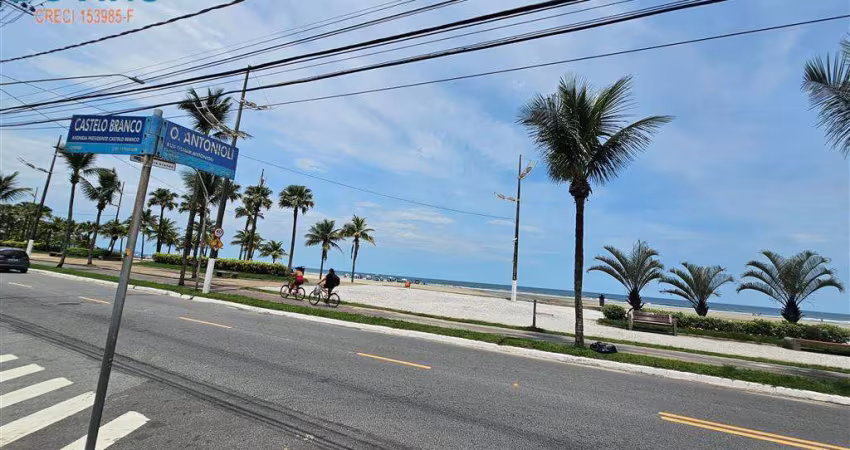175MIL - KITÃO 32M² COM MOBILIA FRENTE RUA TERCEIRO ANDAR ESCADAS 100M DO MAR DA VILA MIRIM