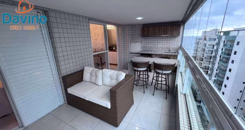 APARTAMENTO PÉ NA AREIA MOBILIADO E DECORADO, VISTA MAR 3 SUITES CANTO DO FORTE LAZER COMPLETO