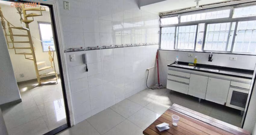 280MIL APARTAMENTO DUPLEX COM ESPAÇO GOURMET, NO BOQUEIRÃO DE PRAIA GRANDE
