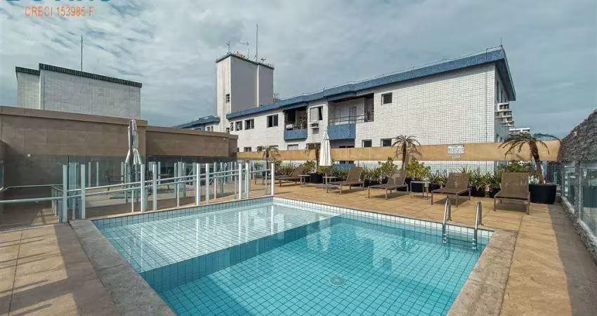 385mil apartamento 1 dormitório semi mobiliado  sacada gourmet lazer com piscina- na praia do canto do forte !