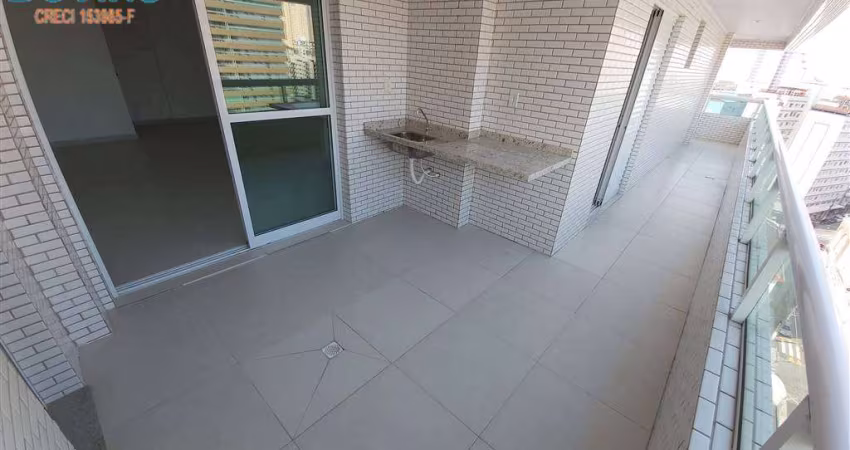 LOCAÇÃO - Lindo Apartamento - 3 Dormitórios, sendo 1 Suite- Sacada Gourmet- Lazer completo! 3 Vagas de Garagem Demarcadas - Na Praia Do Boqueirão