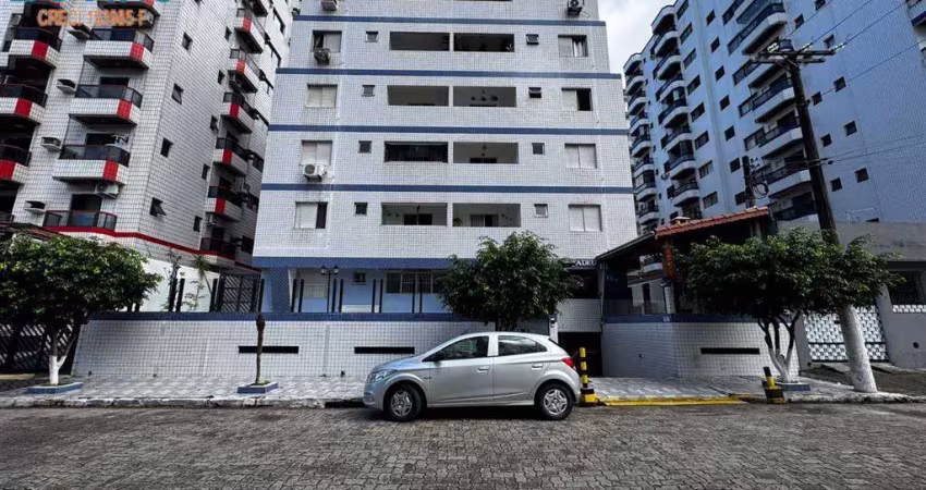 Apartamento amplo com 2 dormitórios 2 banheiros sacada - 250 metros da praia
