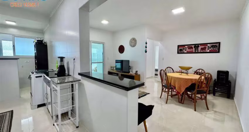 Apartamento mobiliado em predio frente mar com vista definitiva  alto padrão lazer completo