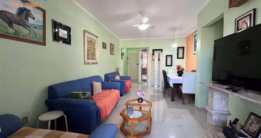Apartamento lado praia sacada com churrasqueira 2 quartos 1 suite lazer